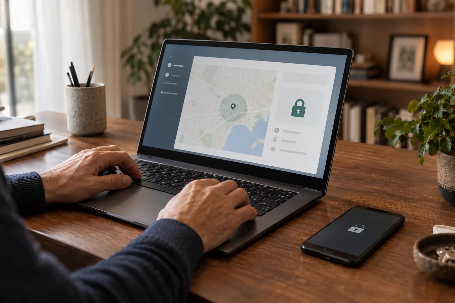 Telefono Android rubato: blocco remoto da un computer sicuro